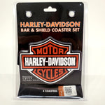 H-D® Bar & Shield Coaster Set