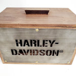 H-D Wood Storage Box