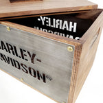 H-D Wood Storage Box