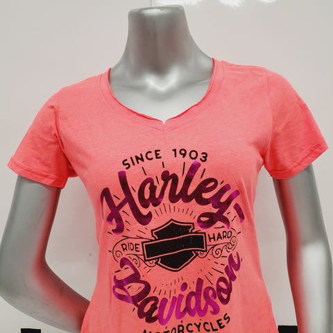 Hd Sunburst Badge S/S Wmn