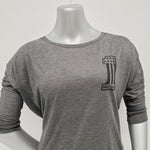 Hd One Heathered L/S Wmns